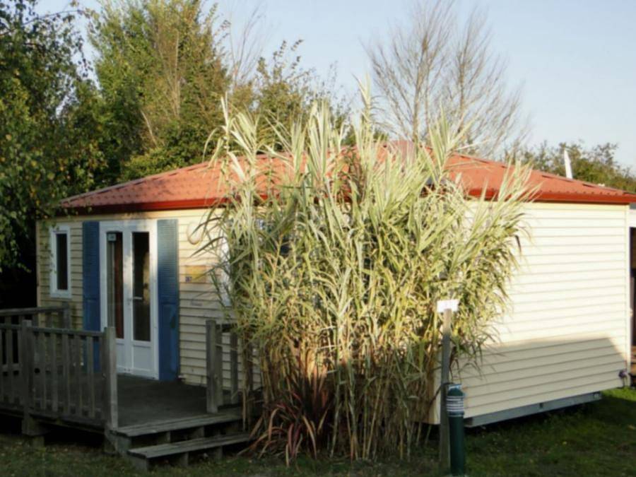 Camping Clos Mer et Nature - Mobilheim 4 personen - Smaragd 2 Schlafzimmer in Saint-Michel-Chef-Chef, Côte de Jade