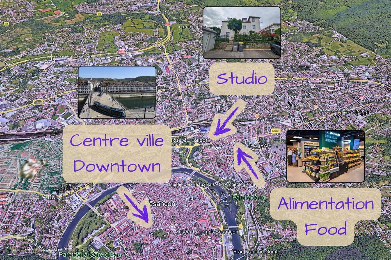 Appartement entier, Bnbesak La Gare Viotte in Chaprais-Cras, Besançon