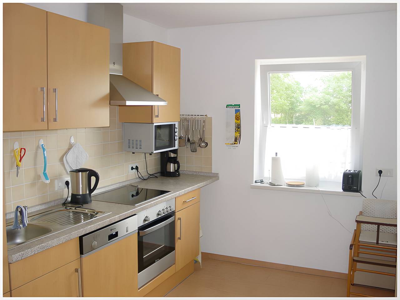 Vakantiehuis 'Seestern' met Privéterras, Gedeelde Tuin en Wi-Fi in Wangerland, Zuidelijke Noordzeekust