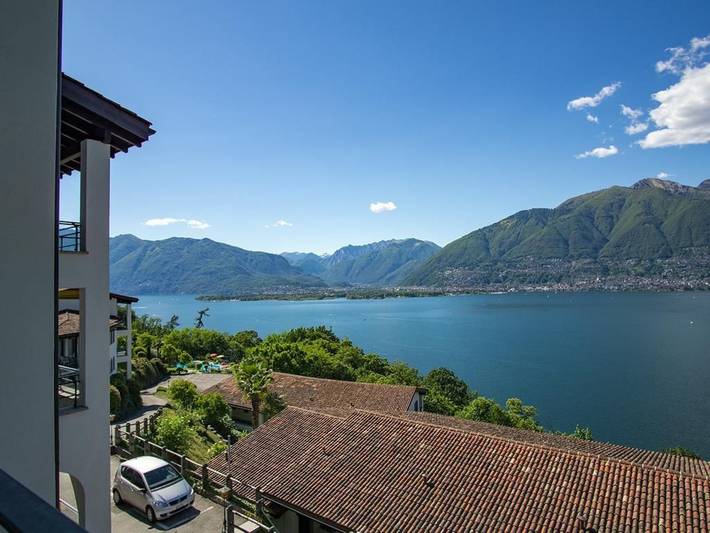 Ferienwohnung für 2 Personen, mit Garten und Seeblick, mit Haustier in Gambarogno - 4