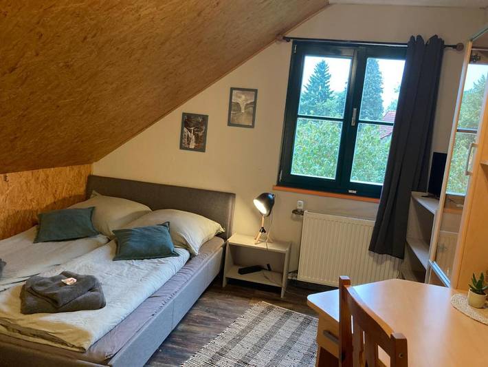 Ferienwohnung für 5 Personen, mit Terrasse und Garten sowie Ausblick in Lemgo