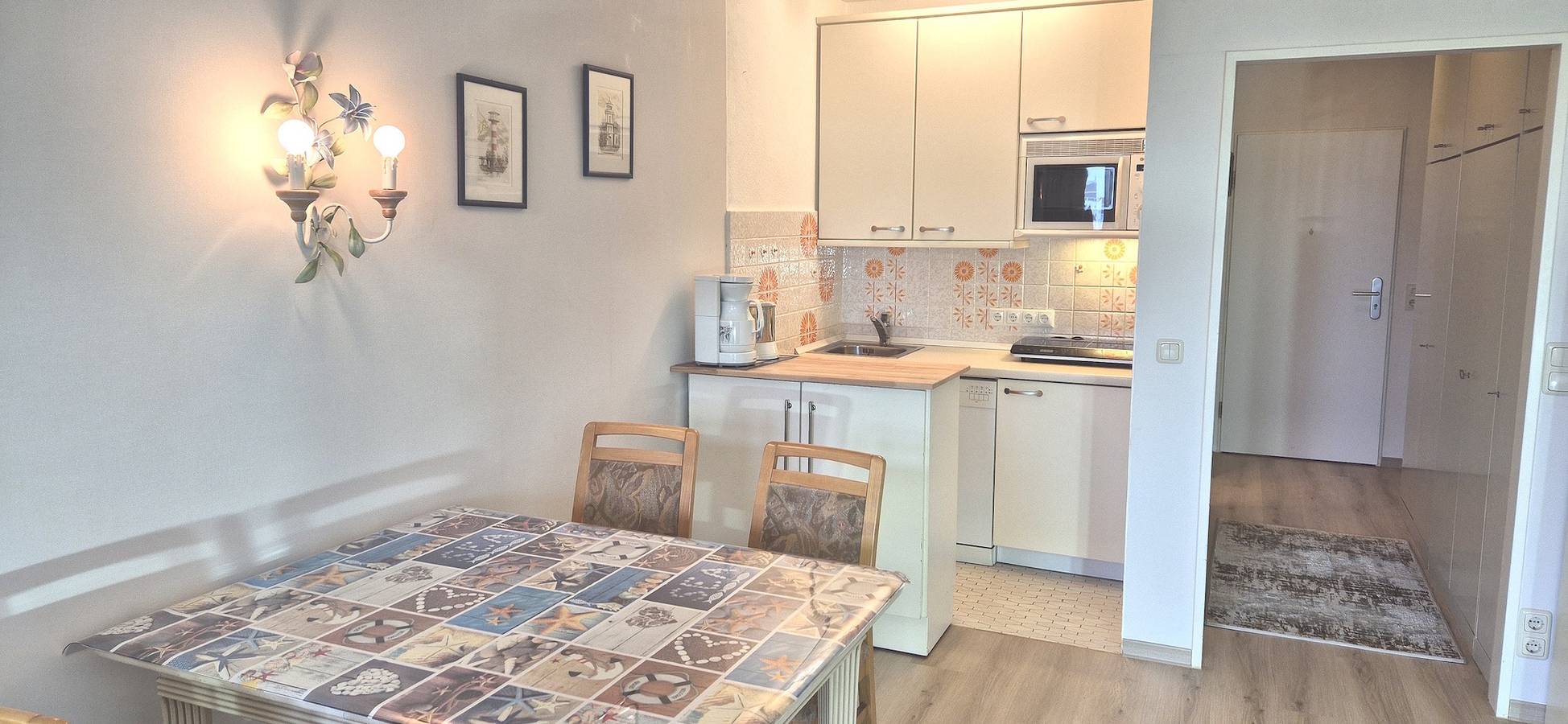 Apartamento vacacional entero, Apartamento de vacaciones para 2 personas con balcón in Duhnen, Cuxhaven
