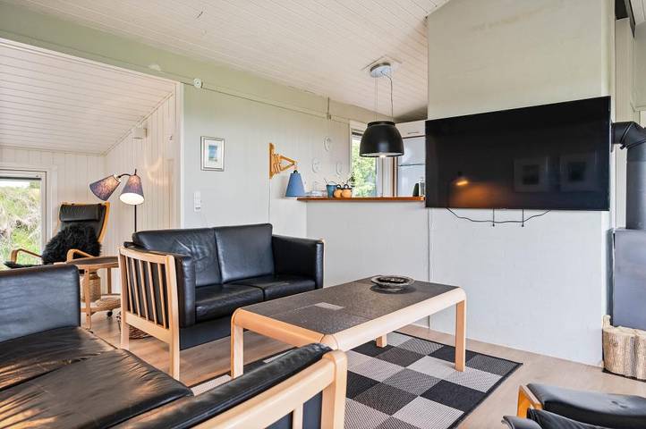 Traditionelles Sommerhaus, strandnah in Årgab in Hvide Sande, Holmsland Klit