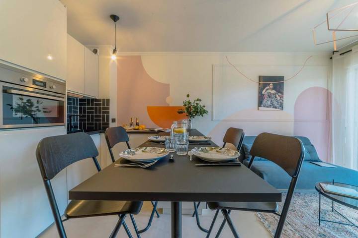 Gîte pour 4 personnes, avec jardin ainsi que piscine et vue dans Golf De La Nivelle - 4