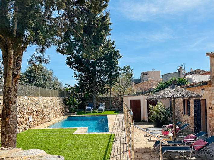 Finca für 8 Personen, mit Terrasse und Pool in Es Llombards - 4