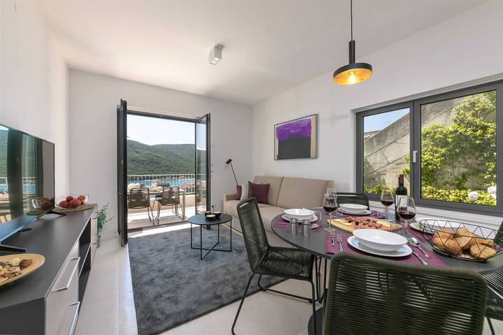Ferienwohnung für 4 Personen, mit Meerblick und Terrasse, kinderfreundlich in Labin - 3