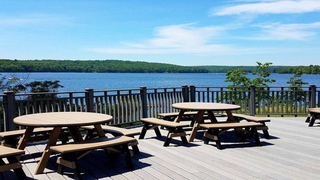 Das Goshen Glashaus. in Litchfield County