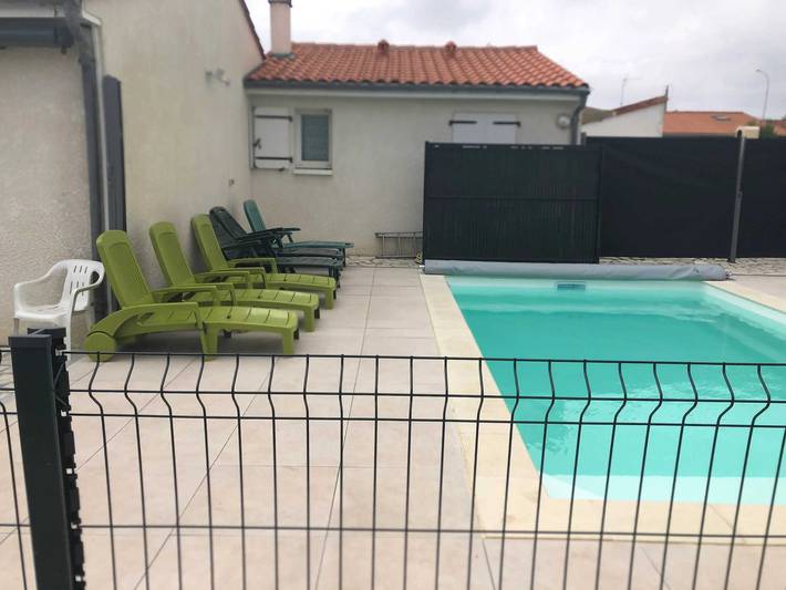 Villa voor 10 personen, met zwembad en terras in Saint-Georges-de-Didonne