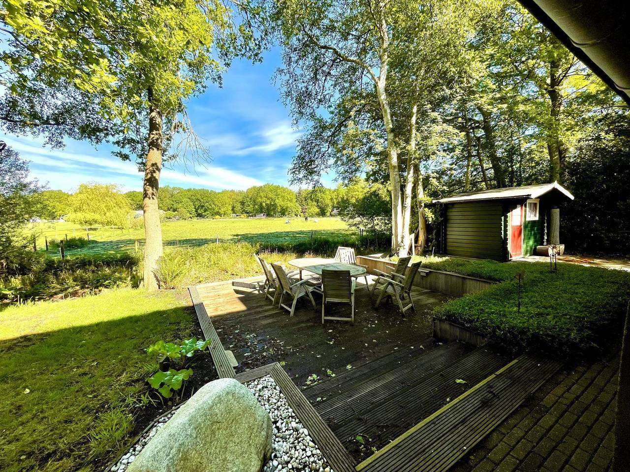 Schönes 6-Personen-Amerikanisches Blockhaus in Drenthe. in Drenthe