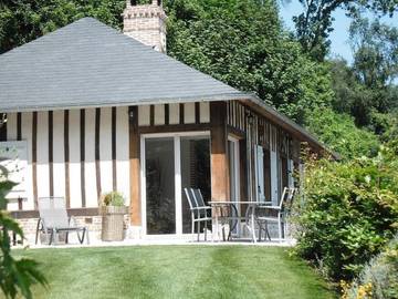 Gîte pour 4 personnes, avec jardin et terrasse, animaux acceptés à Saint-Martin-aux-Buneaux