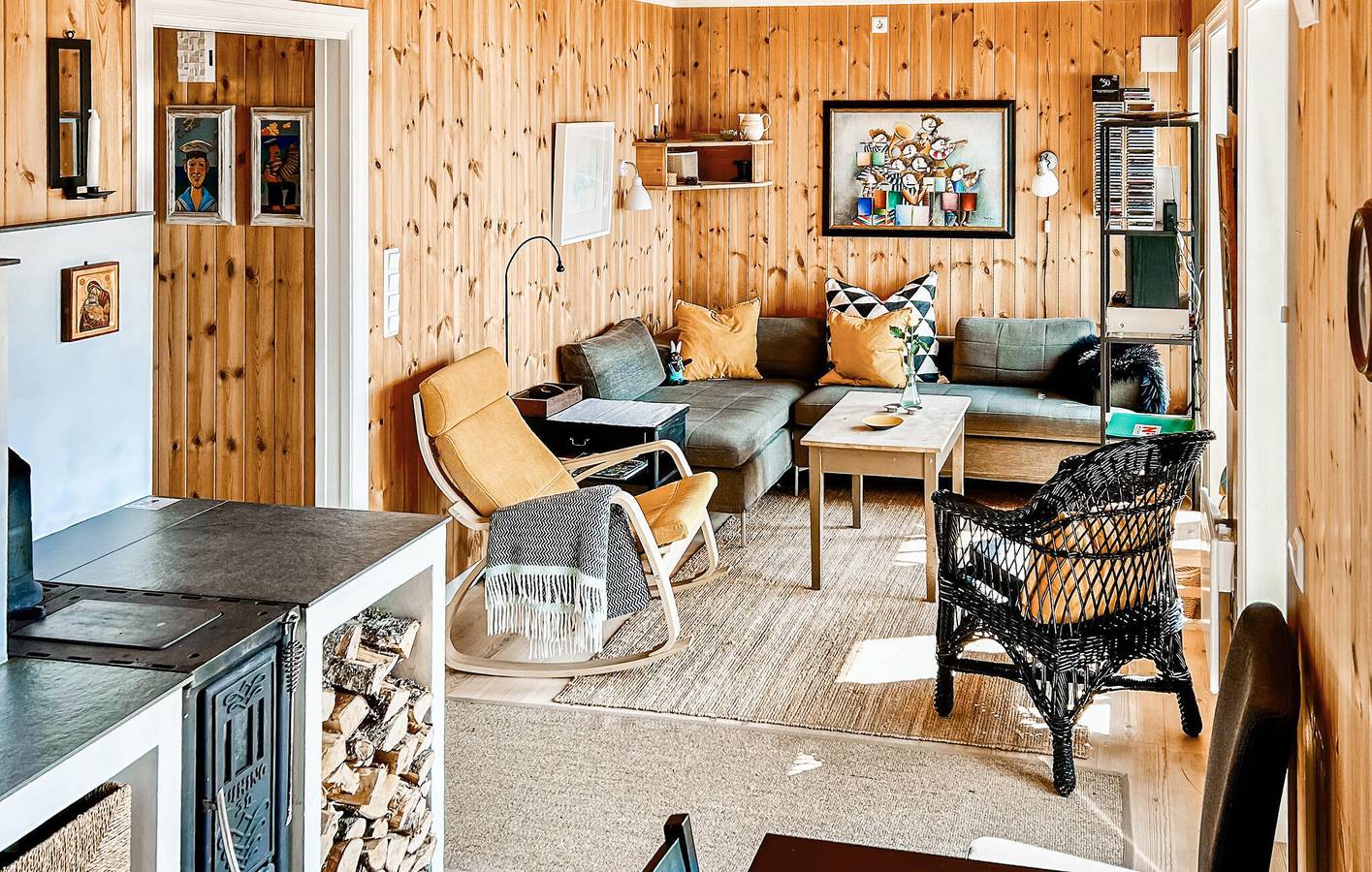 Ferienhaus für 6 Personen mit Terrasse in Lindås