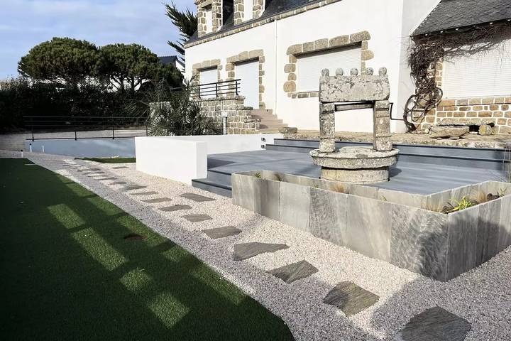 Villa pour 12 personnes, avec jardin et vue à Quiberon