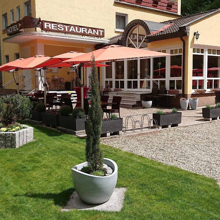 Hotel für 2 Personen, mit Terrasse und Whirlpool sowie Garten und Sauna