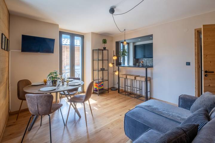 Gîte pour 4 personnes, avec balcon, animaux acceptés dans Les Bossons - 4