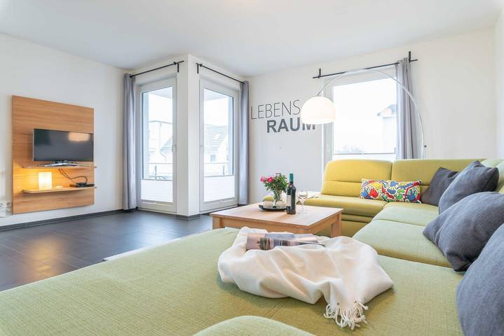 Ferienwohnung für 4 Personen, mit Sauna und Balkon in Börgerende-Rethwisch
