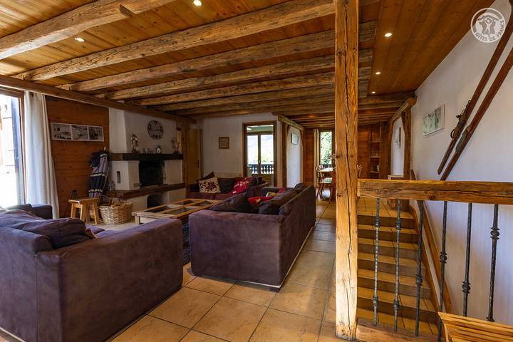 Gîte pour 10 personnes, avec terrasse, animaux acceptés dans Courchevel 1300 (Le Praz) - 4