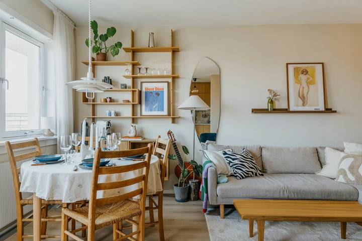 Appartement entier, Vue panoramique et coucher de soleil au sommet de Grünerløkka in Sagene (quartier), Oslo métropole