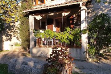 Gîte pour 2 personnes, avec jardin, animaux acceptés à Gréoux-les-Bains