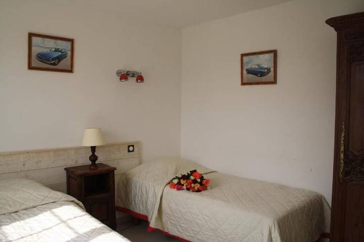 Ferienhaus-Standard-Ensuite mit Dusche-Gartenblick in Asnelles, Côte de Nacre