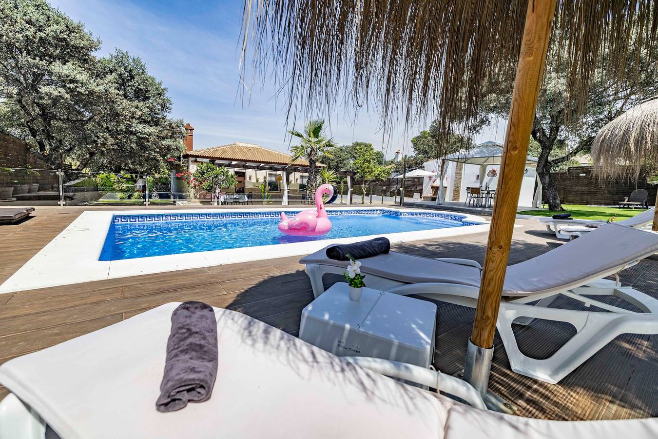 Villa 'Mis Raices' with Private Pool, Wi-Fi and Air Conditioning in Castilblanco de los Arroyos, Sevilla Province