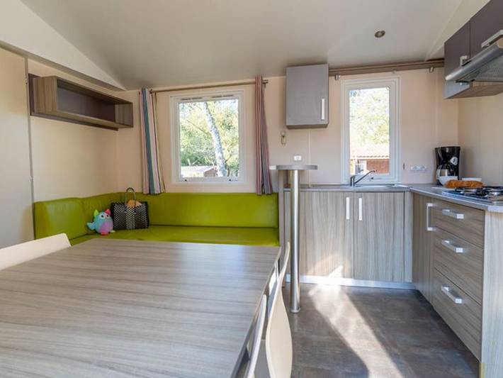 Mobil home pour 7 personnes, avec piscine et terrasse dans Etang De Soustons - 2