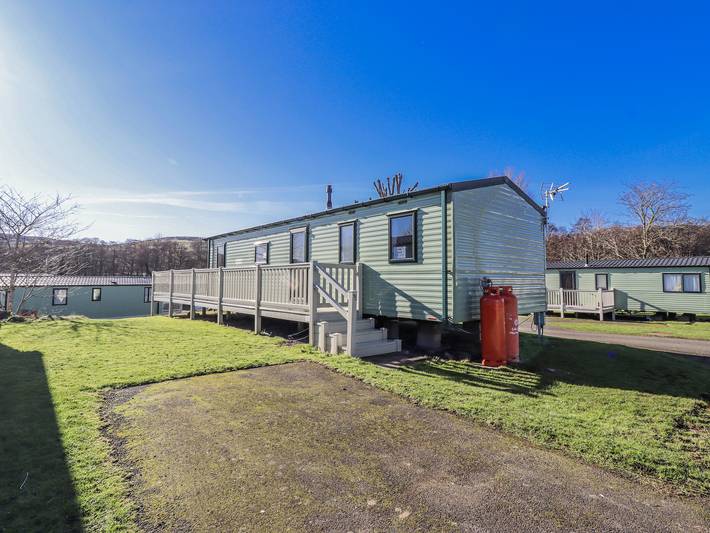 Caravan for 6 people, with garden in North East England