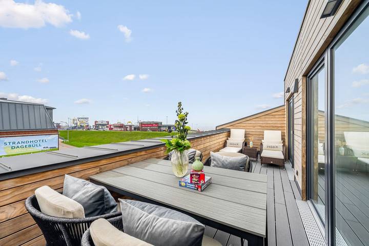 Ferienwohnung für 4 Personen, mit Terrasse und Sauna in Dagebüll