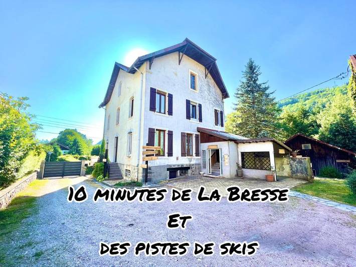 Maison de vacances pour 20 personnes, avec Balcon et Terrasse ainsi que Jardin et Vue à Cornimont