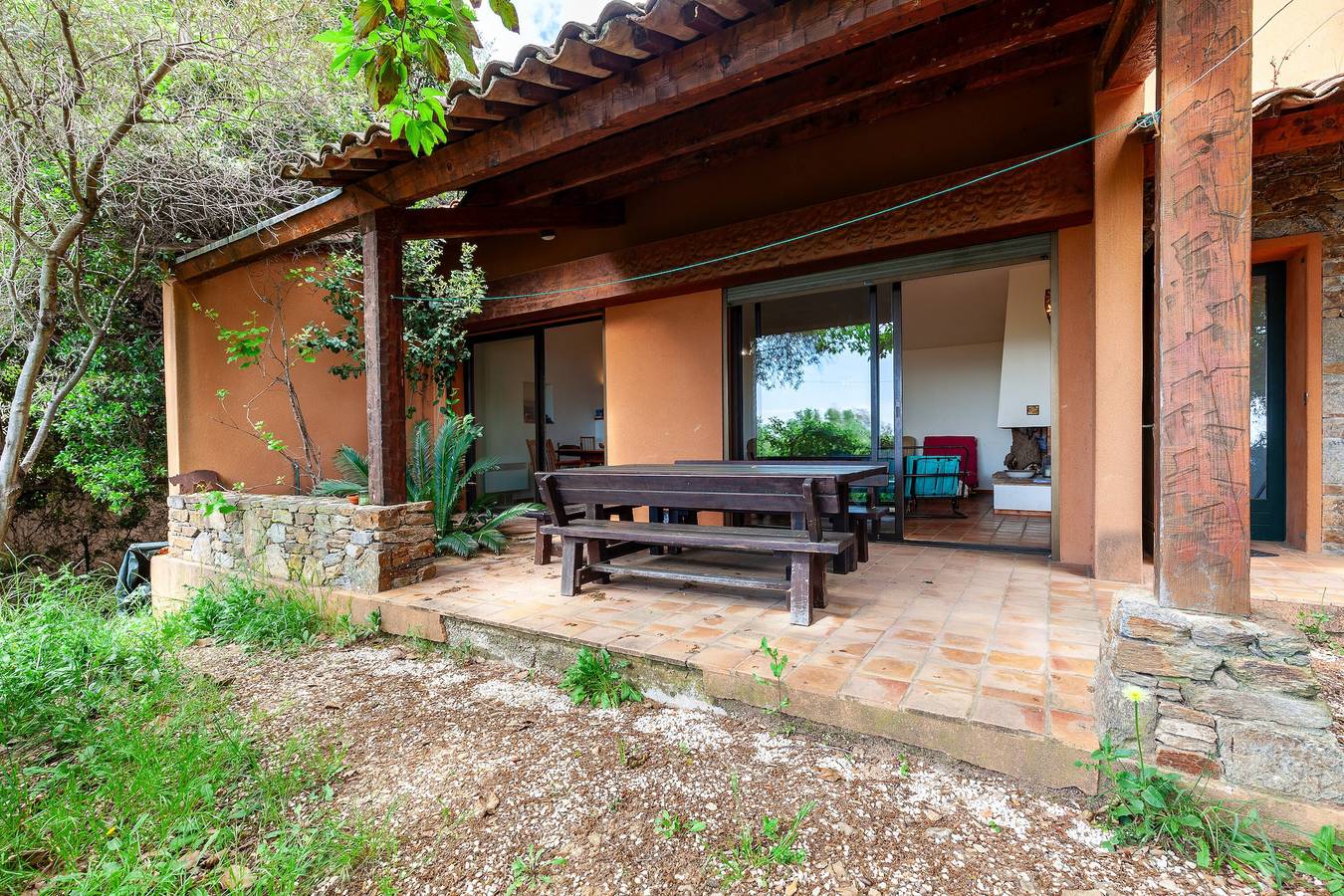 Casa de vacaciones 'Cecile' con vistas al mar, jardín compartido y balcón in Carqueiranne, Costa mediterránea (Francia)