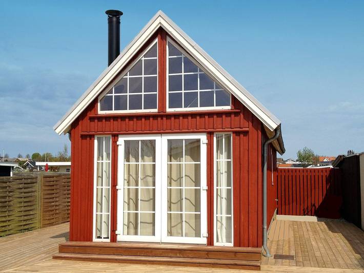 Ferieudlejning for 4 personer, med Terrasse i Karrebæksminde