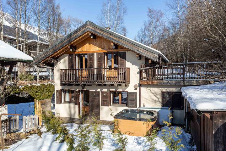 Chalet pour 6 personnes, avec jacuzzi et jardin à Chamonix-Mont-Blanc