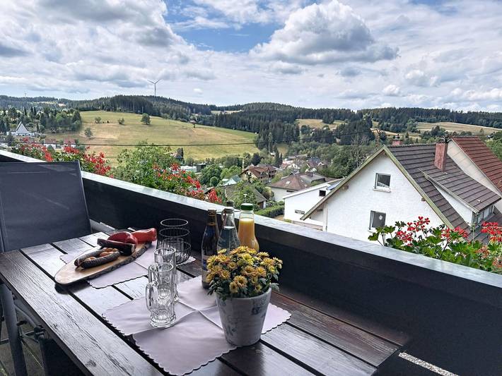 Ferienwohnung für 2 Personen, mit Balkon und Garten in Schonach (Dorf) - 2