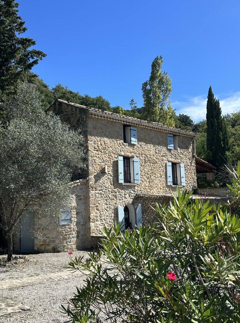 Mas avec piscine et vue, au cœur de la Drôme provençale in Saint-Ferréol-Trente-Pas, Région de nyons