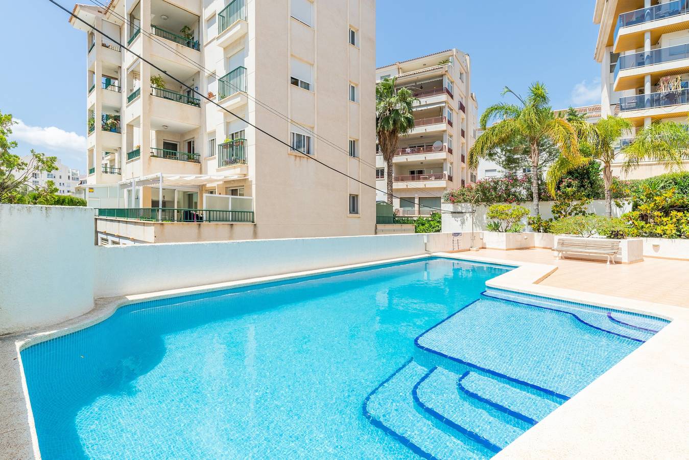 Ganze Wohnung, Ferienwohnung 'Penthouse Center Altea' mit Meerblick, Wlan und Klimaanlage in Altea Dorf, Altea