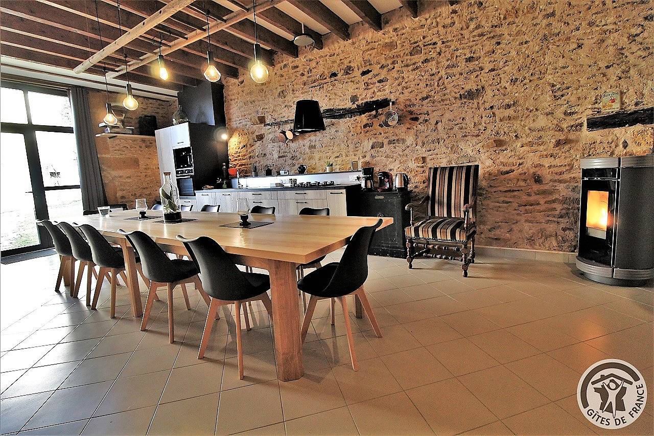 Au Balcon des Pierres Dorées in Moiré, Beaujolais