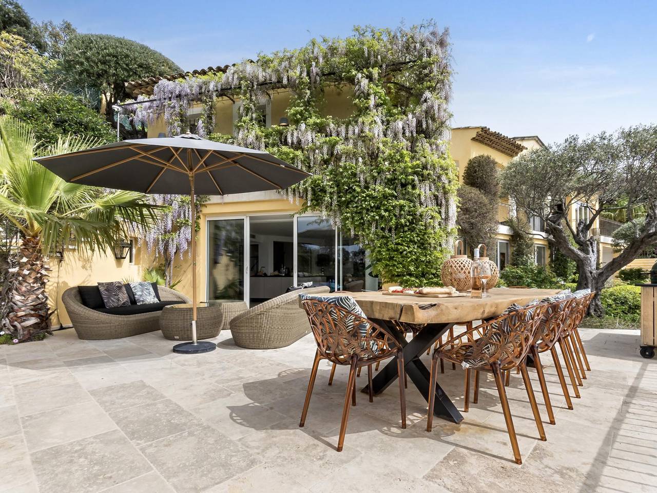 Wunderschöne Luxusvilla mit Pool und Meerblick in Sainte-Maxime, Mittelmeerküste (Frankreich)