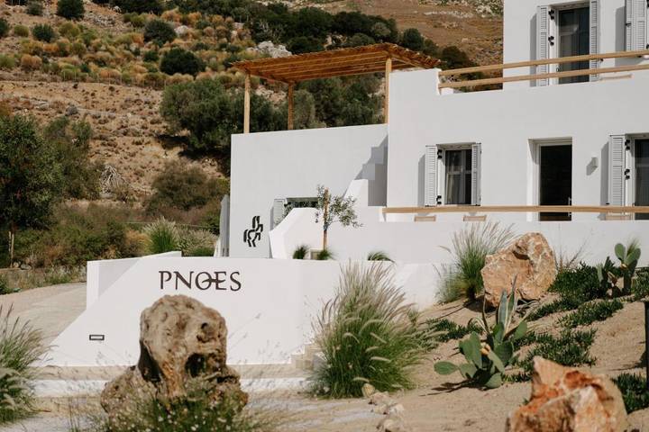 Maison d’hôte pour 4 personnes, avec Balcon et Jacuzzi ainsi que Terrasse et Jardin dans Skyros
