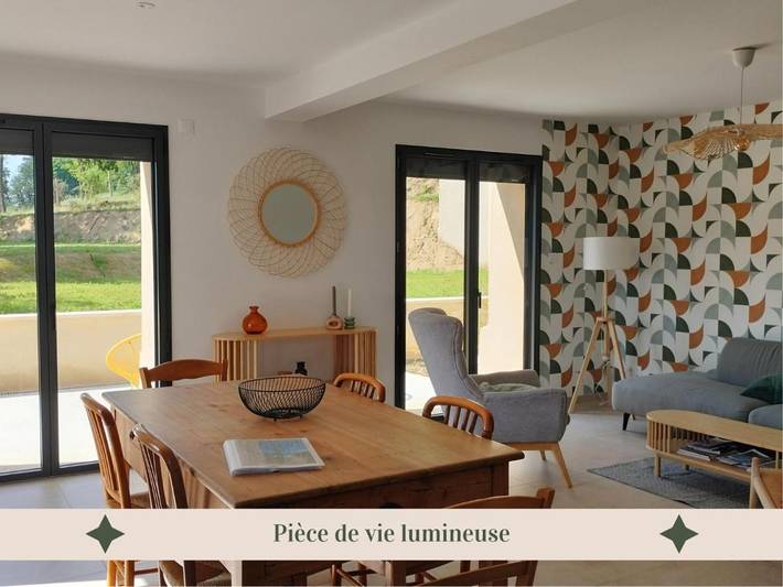 Location de vacances pour 6 personnes, avec jardin et vue à Génissieux - 3