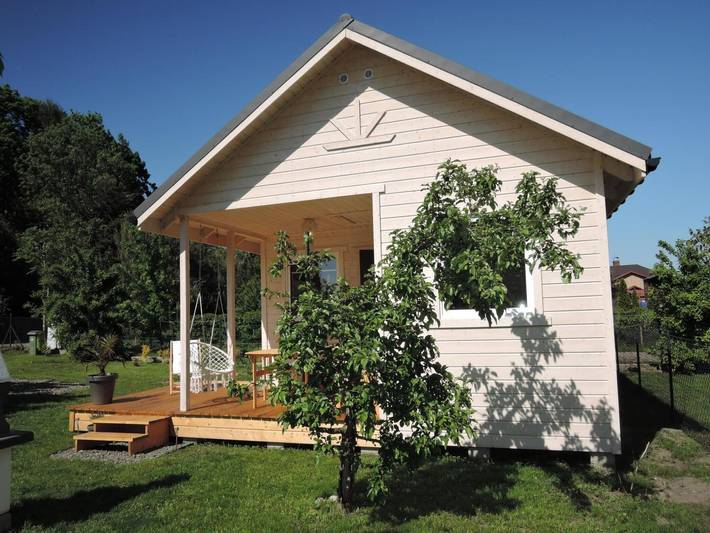 Ferienhaus Kolczewo am See und Golfplatz in Kołczewo, Stettiner Haff