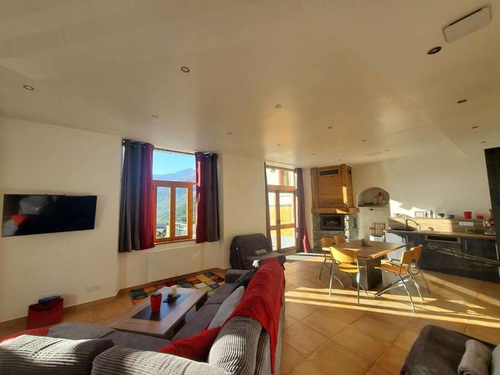 Appartement de vacances pour 5 personnes, avec terrasse et vue, adapté aux familles