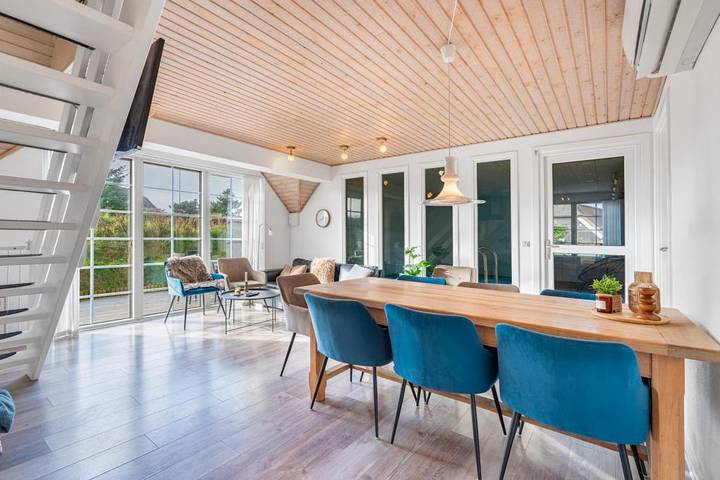 Ferienhaus für 10 Personen, mit Pool und Ausblick sowie Sauna, mit Haustier in Henne Strand - 4