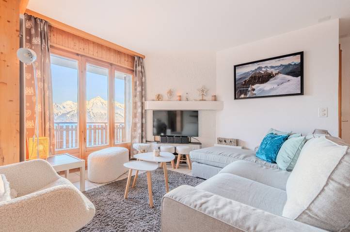 Ferienwohnung für 6 Personen, mit Balkon im Wallis