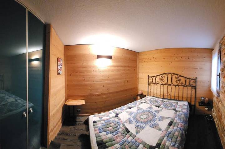 Ganze Wohnung, Apartment 5 ppl, balcony with a mountain view, close from ski slopes in Doucy, La Léchère