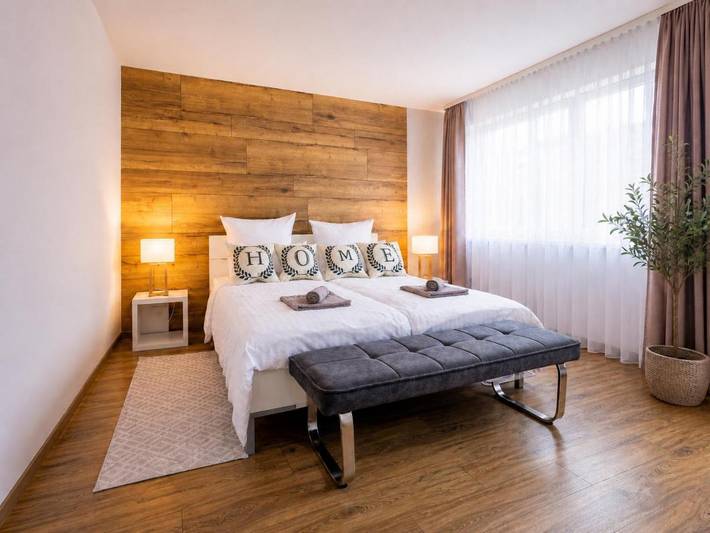 Ferienwohnung für 4 Personen, mit Balkon und Terrasse sowie Garten und Ausblick in Schiffweiler - 3