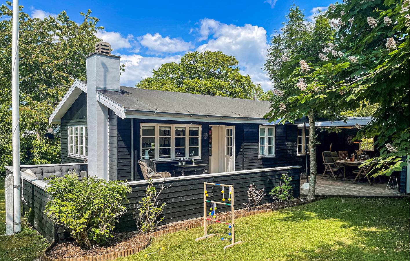 Vacation house for 6 people with yard in Kelstrup Strand, Little Belt