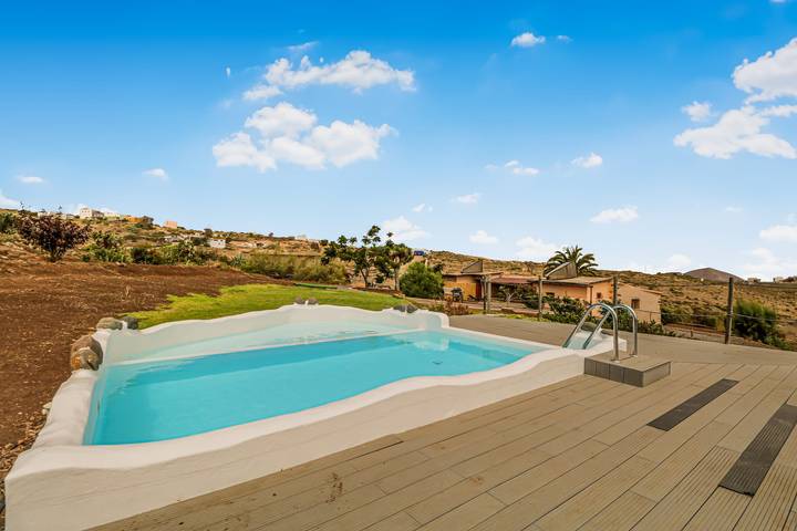 Casa rural para 4 personas, con Terraza además de Jardín y Piscina en Santa María de Guía de Gran Canaria