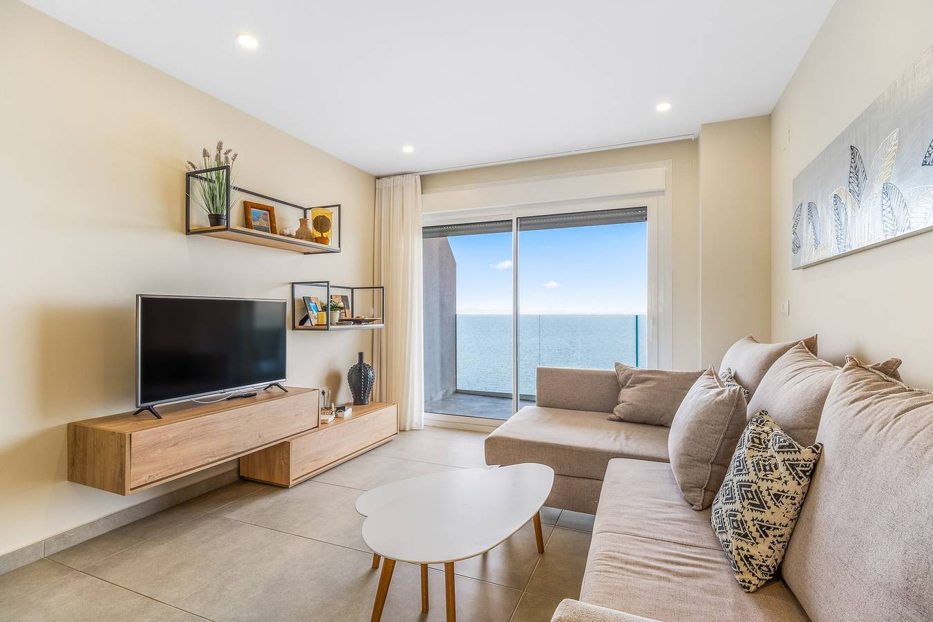 Entire apartment, Apartment 'Playa Principe Esc 10' with Sea View, Wi-Fi and Air Conditioning in Los Miradores del Puerto, San Javier