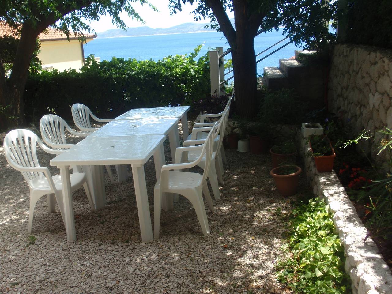Cijeli apartman, Trosobni apartman s balkonom i pogledom na more Mimice, Omiš A-23074-a in Mimice, Omiš-Riviera
