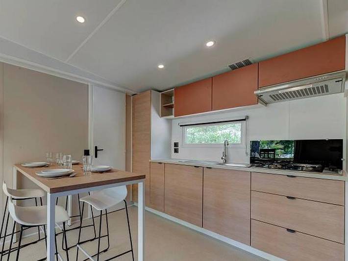 Camping pour 6 personnes, avec bassin pour enfant à Vendres - 3