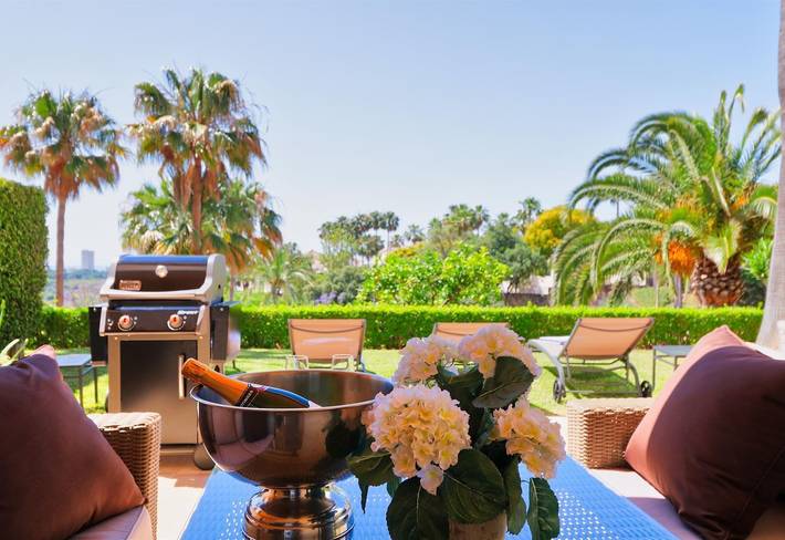 Gîte pour 6 personnes, avec bassin pour enfant ainsi que jardin et sauna à Marbella - 4